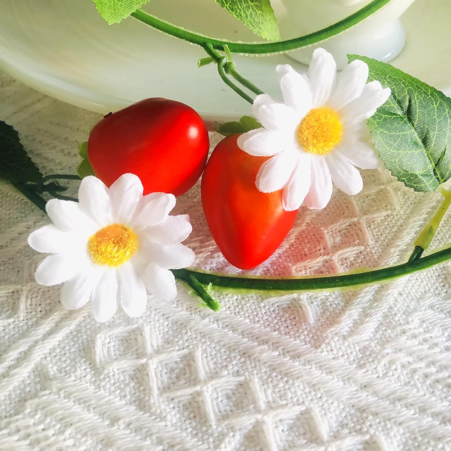 Artificial Strawberry Flower Vine Garland Wedding Decor