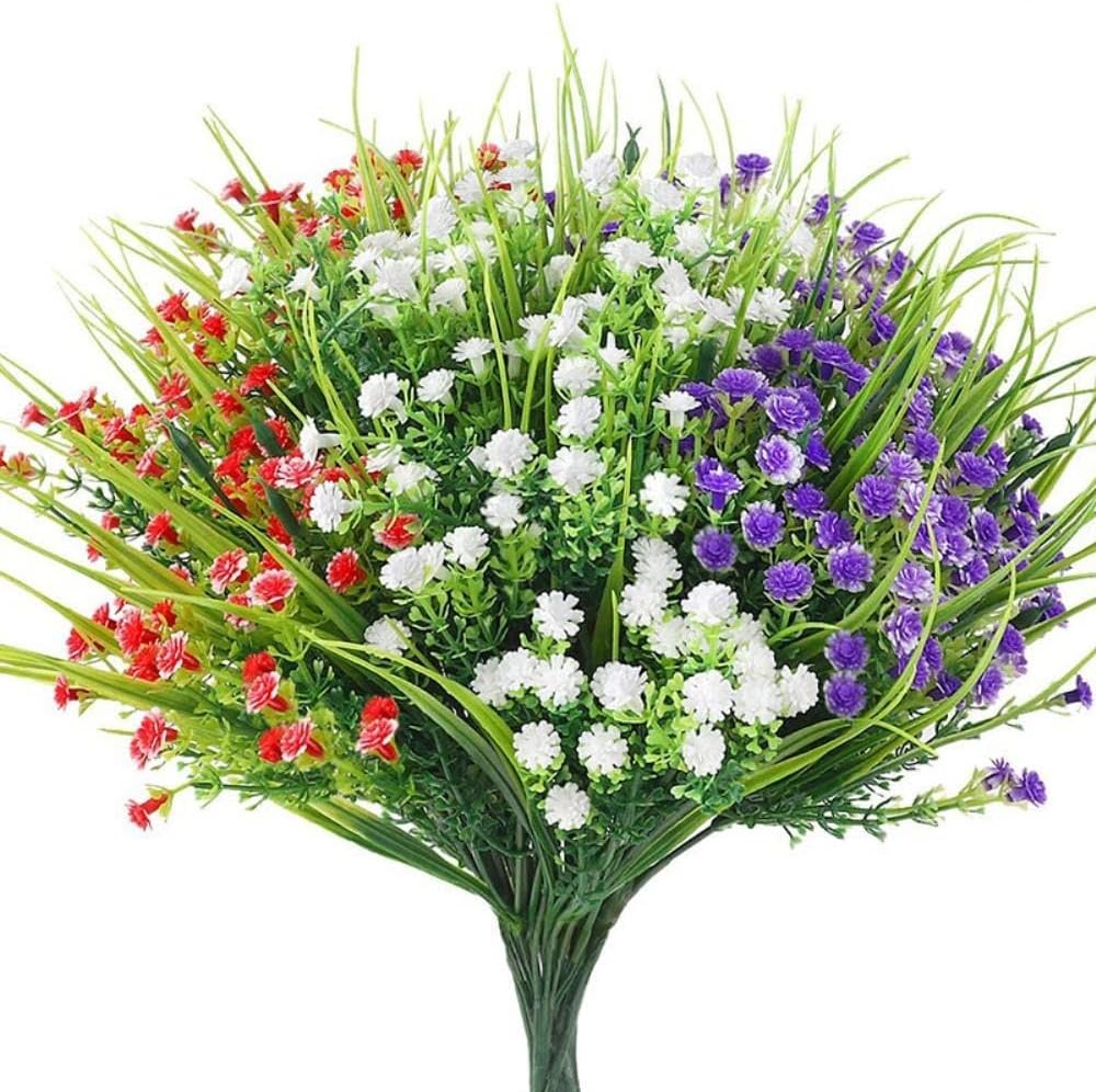 NURCIX UV Resistant Artificial Flowers for Outdoor Use