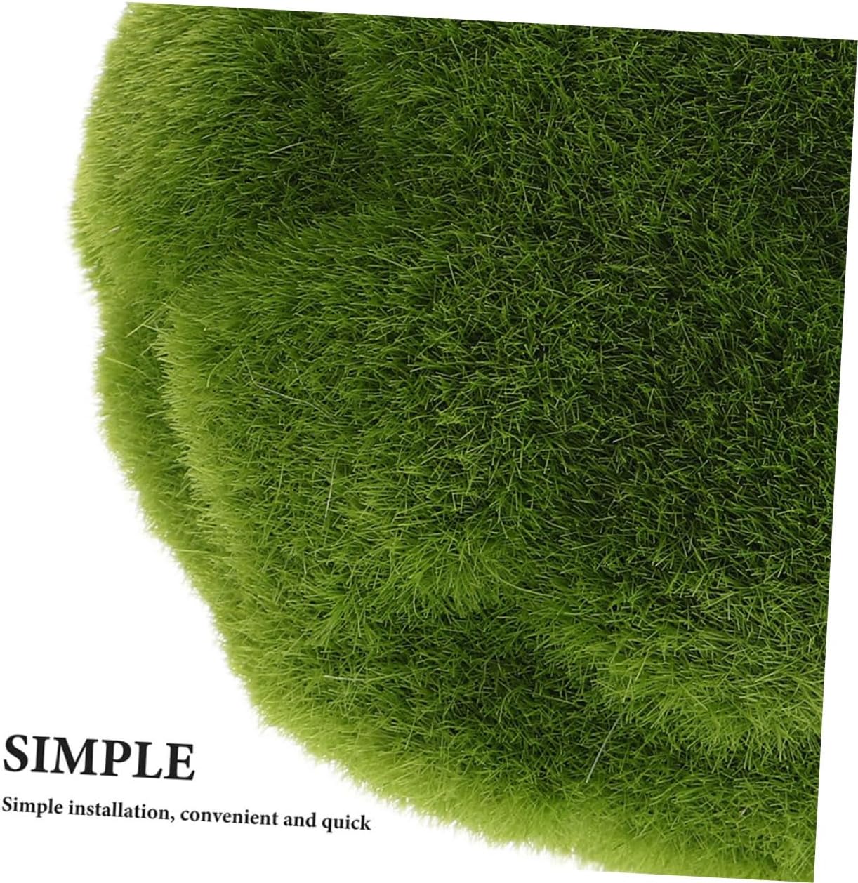 VICASKY 1 Set Realistic Artificial Moss Decorative Balls