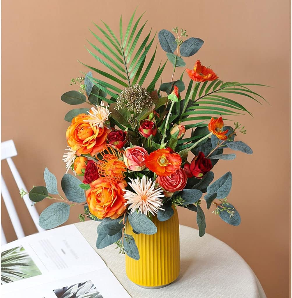 GaRcan Artificial Flower Simulation Bouquet for Home Wedding Exhibition