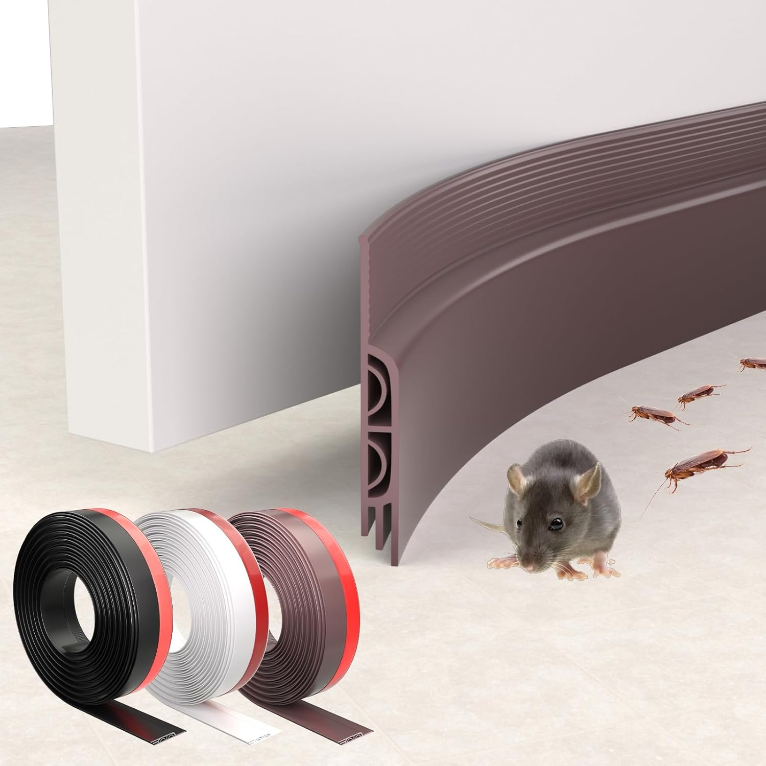 Vannesse 78 Inch Door Draft Stopper Seal