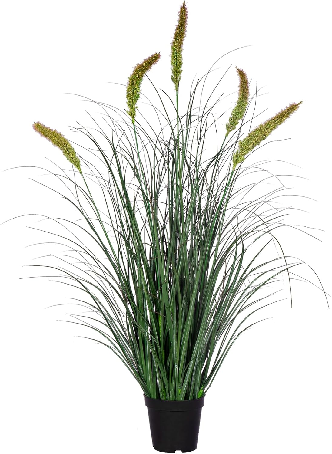 Ttranewsoo Artificial Green Onions with Pots 36 Inch