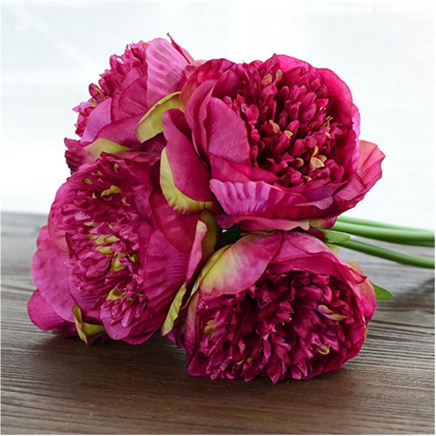 GaRcan Artificial Flowers with Pots 5pcs Wedding Decor Set