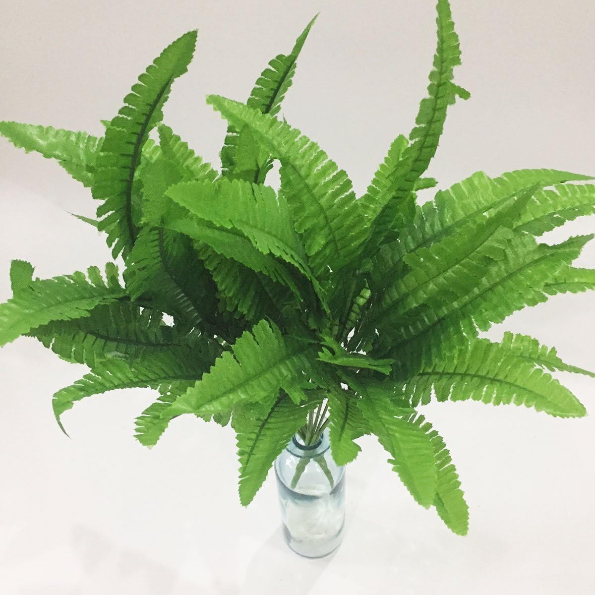 Artfen 2pcs Persian Leaves Artificial Shrubs 17 Inch Tall