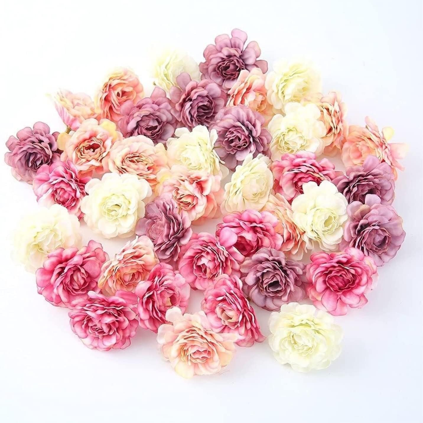 Silk Artificial Flowers 10PCS for Home Wedding Decor