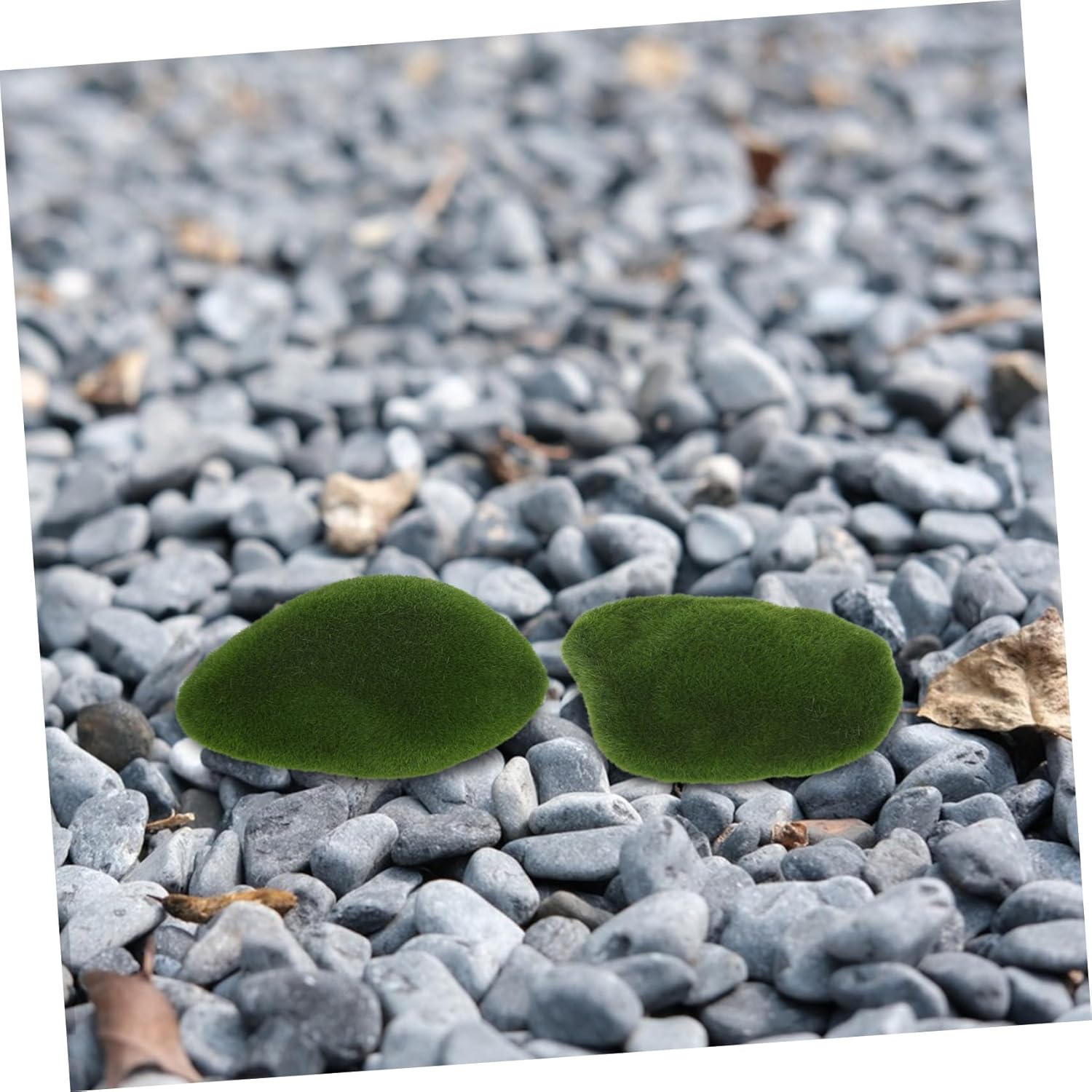 6pcs Covered Moss Decor for Indoor Greenery