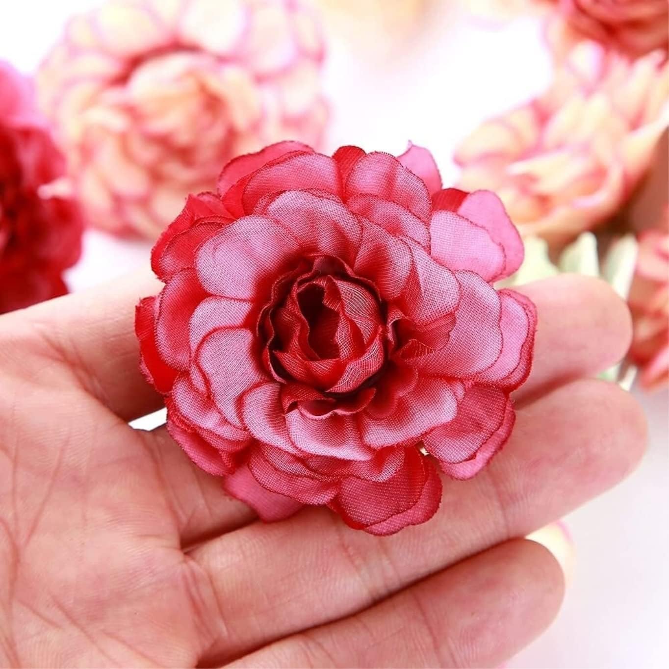 Silk Artificial Flowers 10PCS for Home Wedding Decor