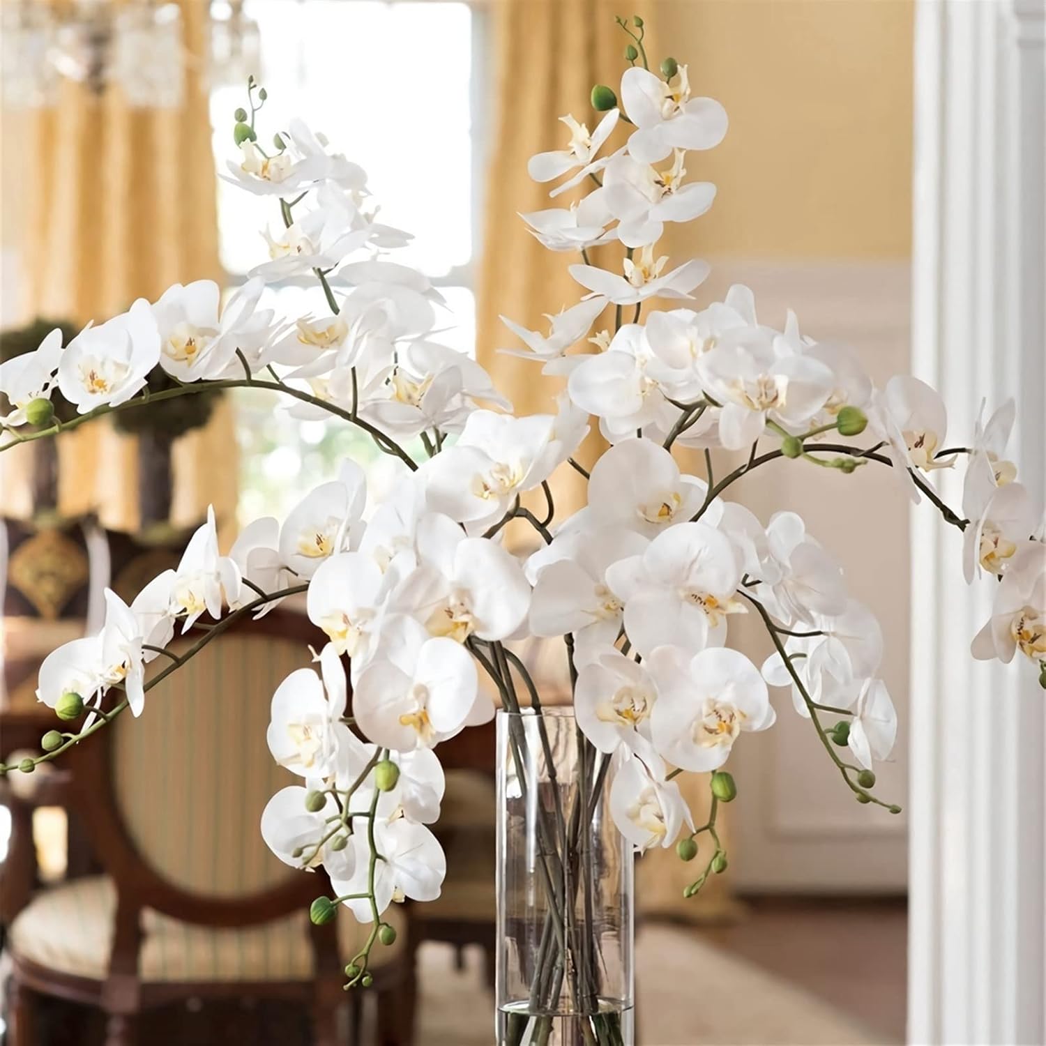 GaRcan Artificial Silk Butterfly Orchid Bouquet