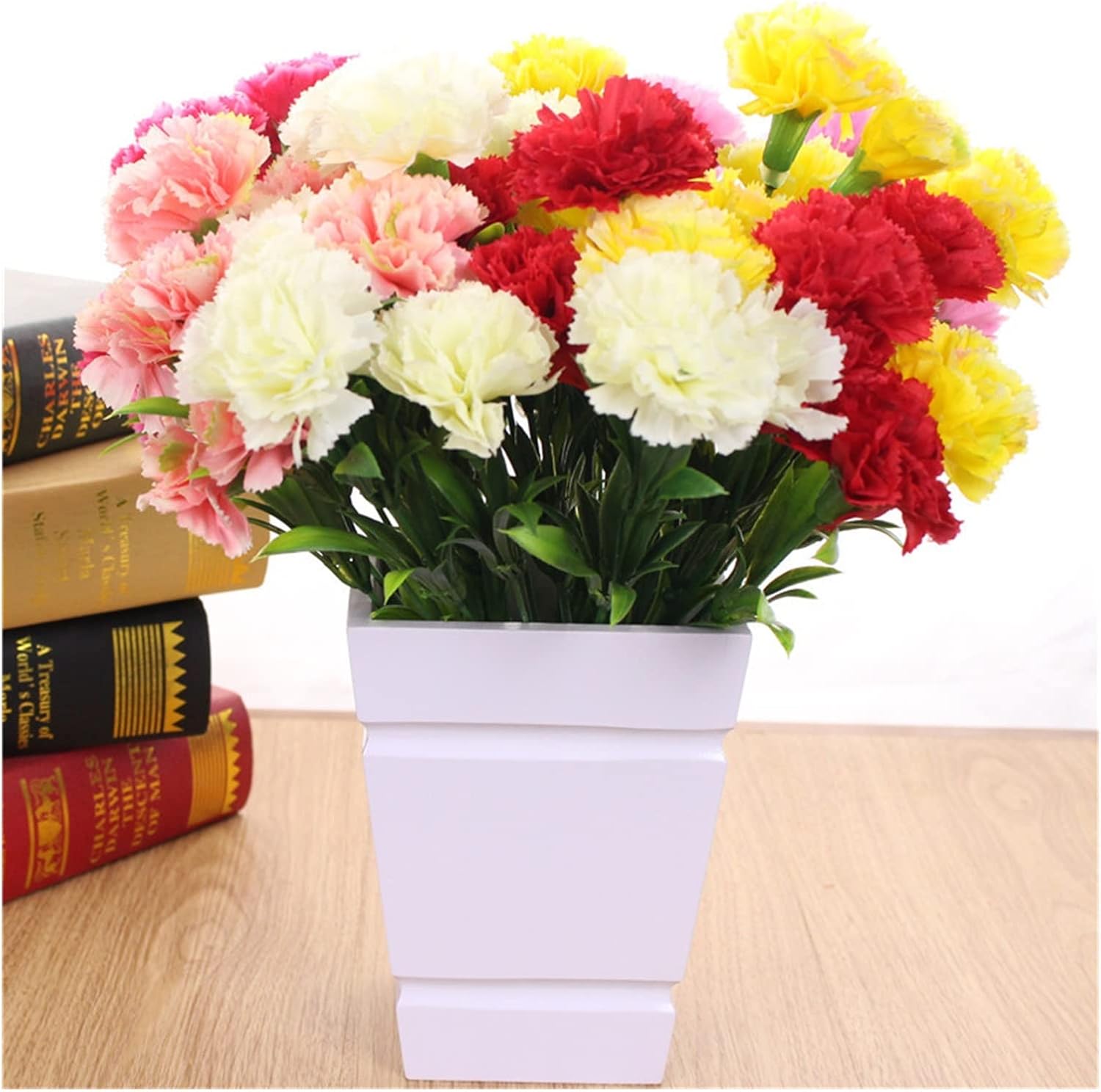 GaRcan Artificial Carnation Bouquet for Home Wedding Decor