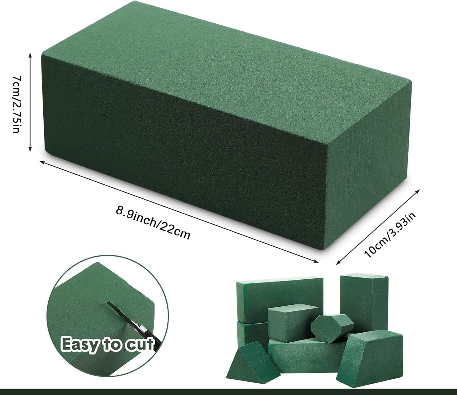 Lightweight Floral Foam for Fresh and Dried Flowers