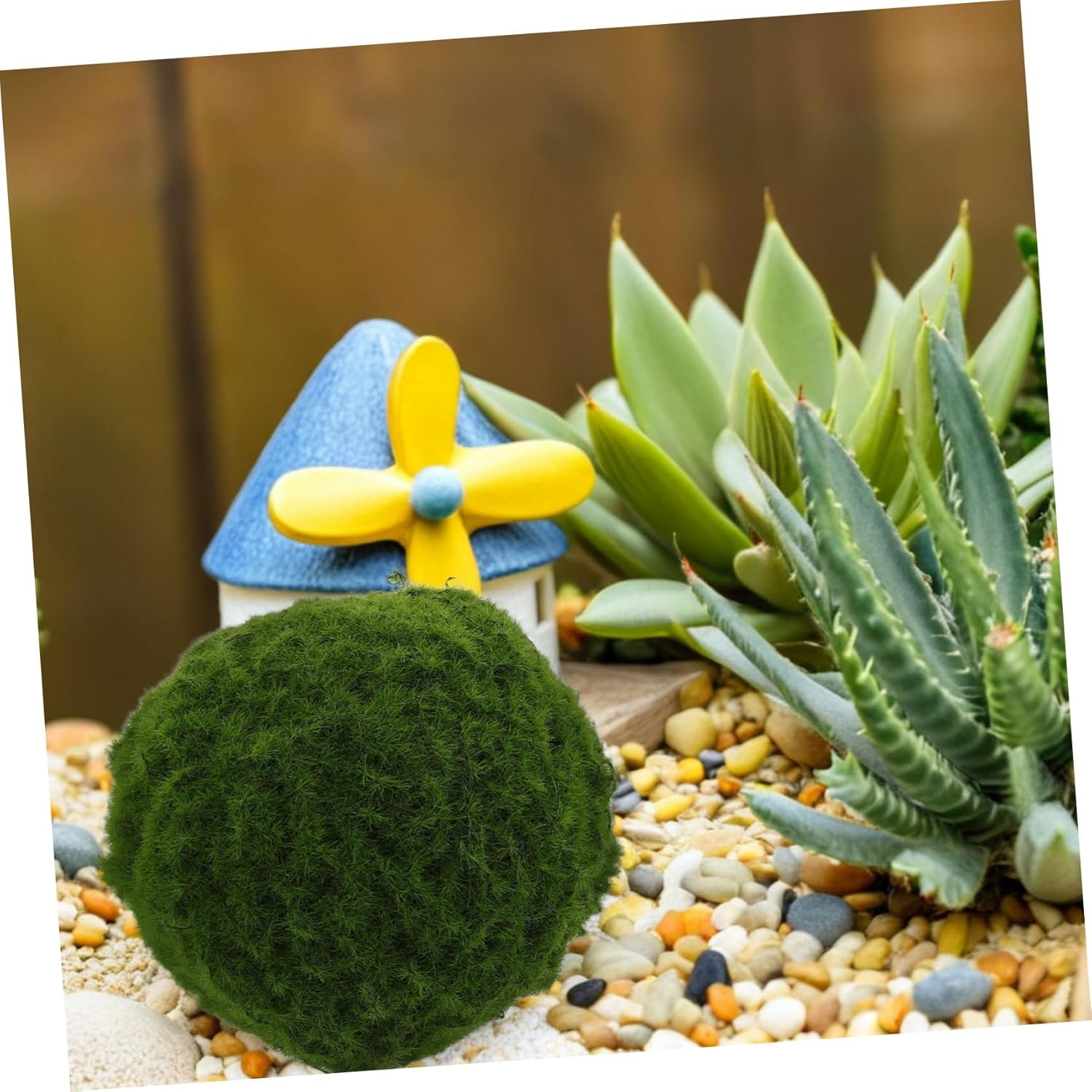 VICASKY Realistic Artificial Moss Decor Spheres