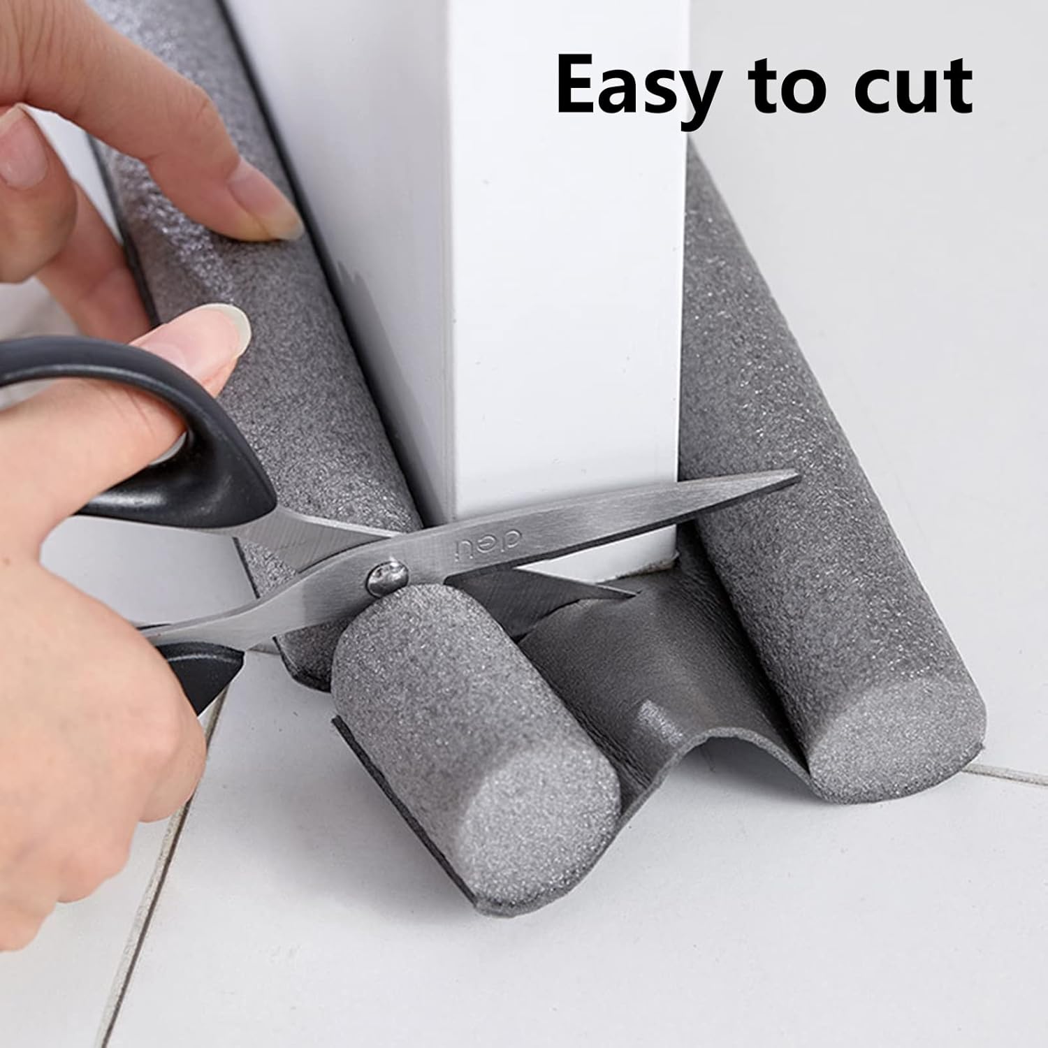 Bluelans Door Draft Stopper Weather Stripping Noise Blocker 374inch Adjustable