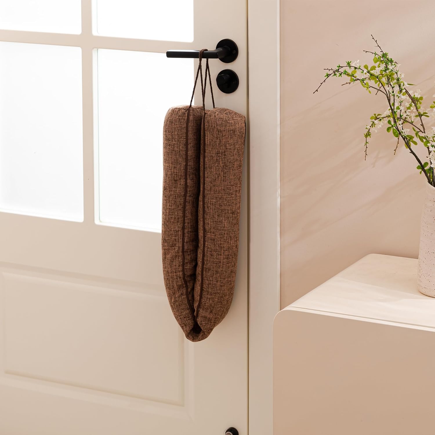 Habibee 36 Inch Door Draft Stopper Brown