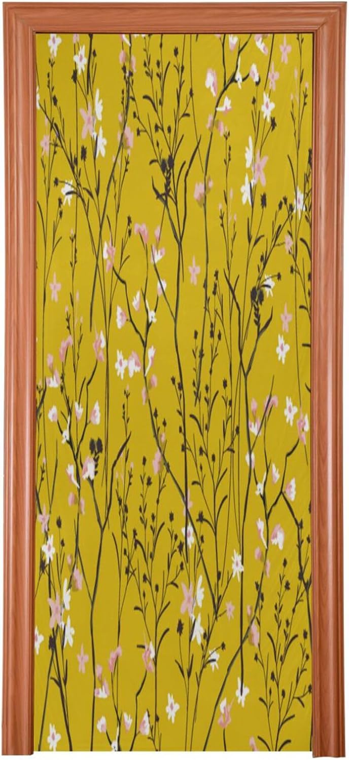 Susiyo Stretch Door Cover for Front Doors 35x79 Inch