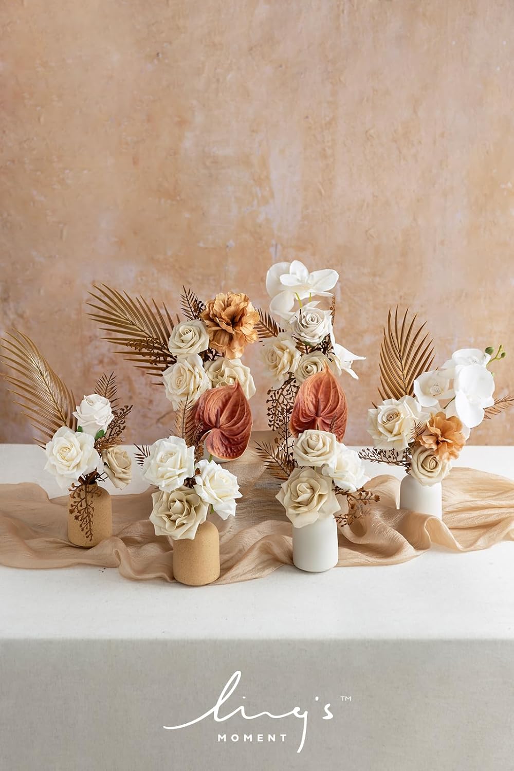 Lings Moment Artificial Flowers Box Deluxe Combo