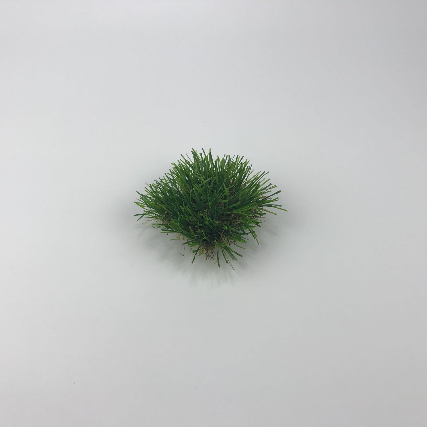Mini Plastic Artificial Weeds Tufts DIY Fake Grass Clusters Autumn 12PCS