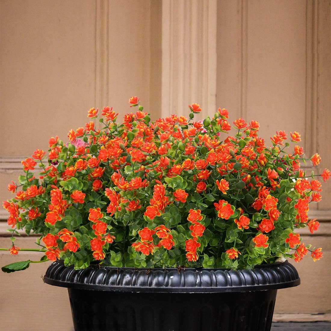 6 Bundles Artificial Flowers Fake Greenery UV Resistant