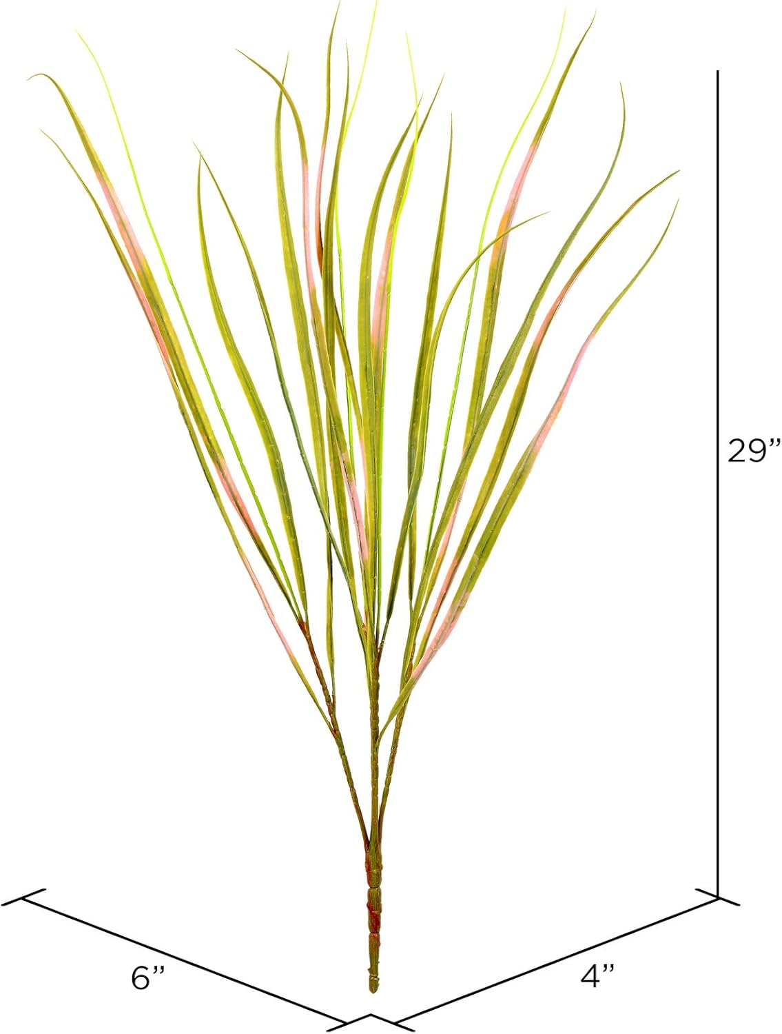 Vickerman 29 Inch Artificial Dracena Marginata Bush