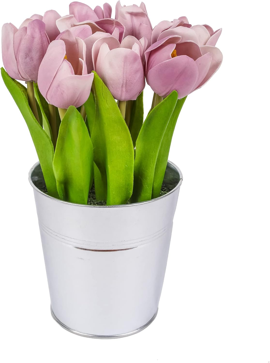 National Tree Company Artificial Tulip Bouquet Purple 9 Inches