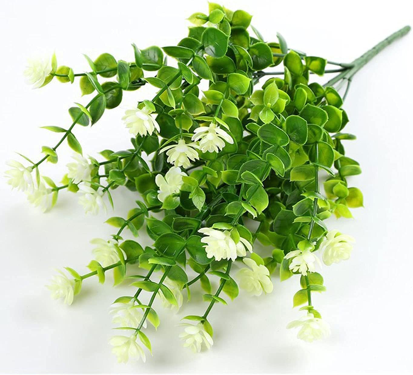 10 Bundles Artificial Flowers for Outdoor Decor