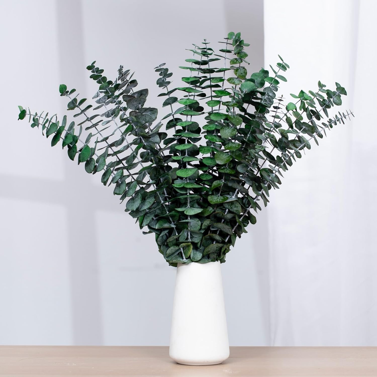 16 Pcs Dried Eucalyptus Stems Natural Hanging Shower Decor