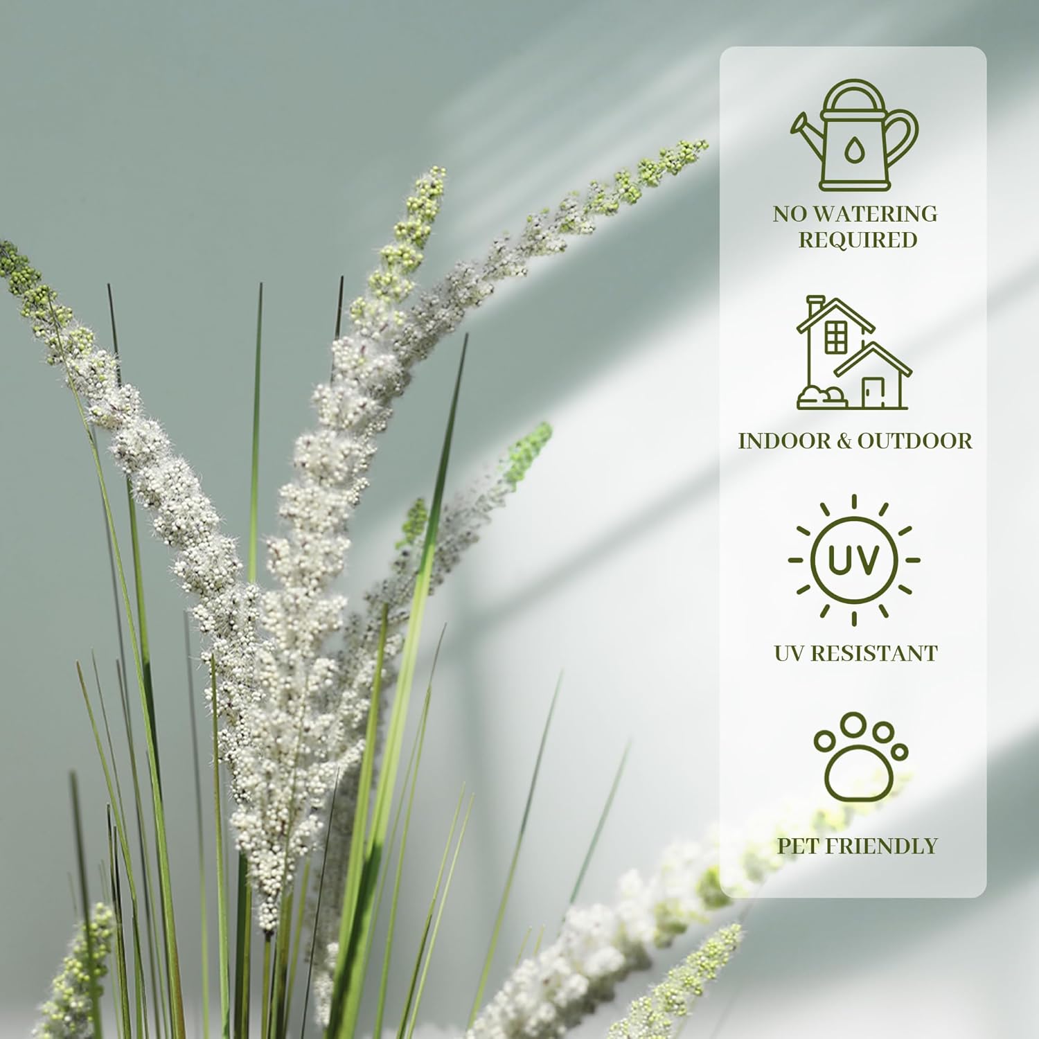 KOL 4ft Artificial Veronica Spiked Speedwell Grass