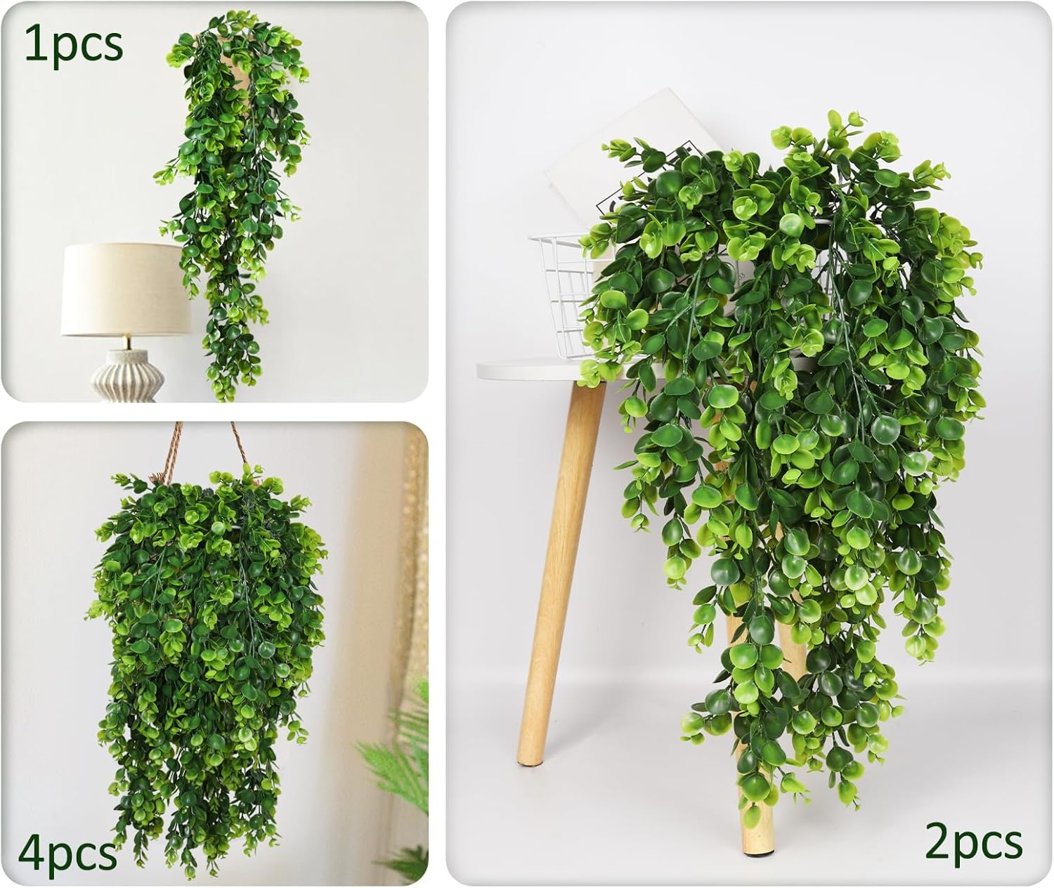RECUTMS Artificial Plants with 50 Twigs for Home Decor