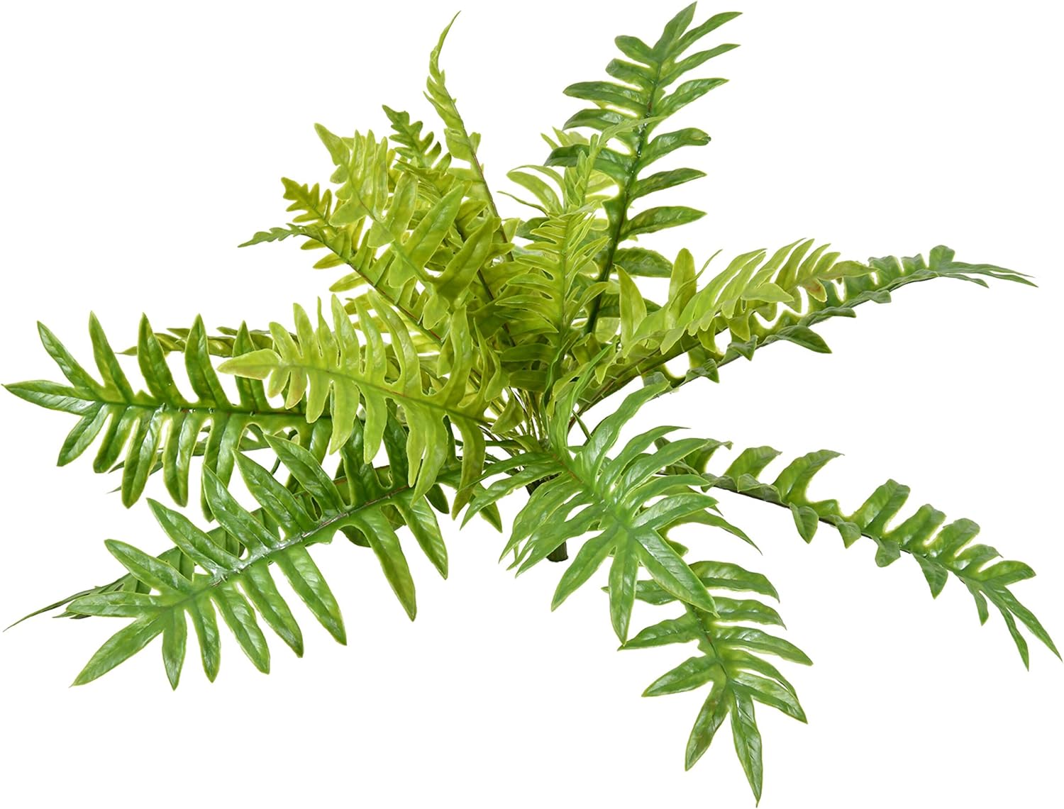 Vickerman Artificial Green Fern Bush 26 Inch