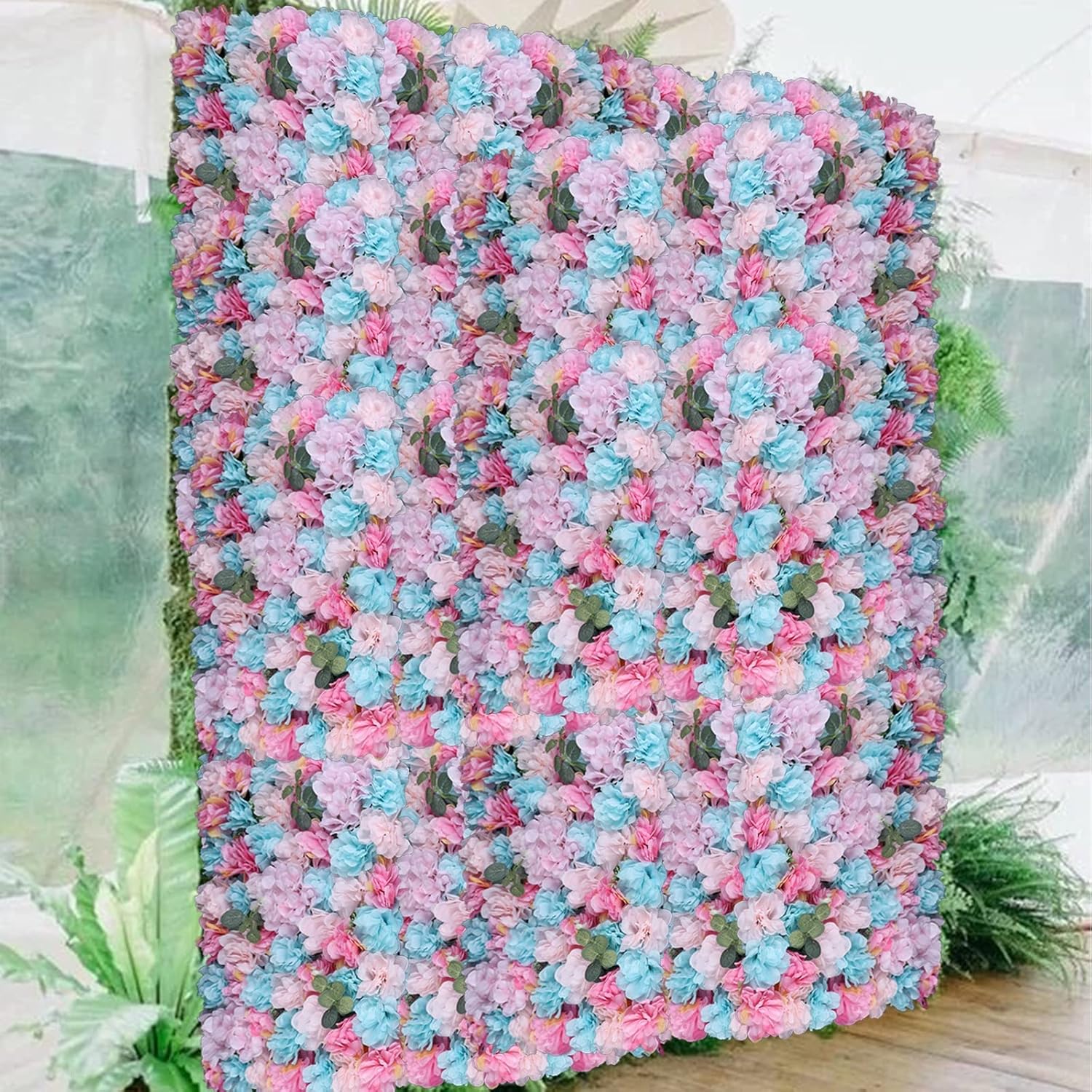 DYRABREST 12Pcs Flowers Wall Panel 3D Decor