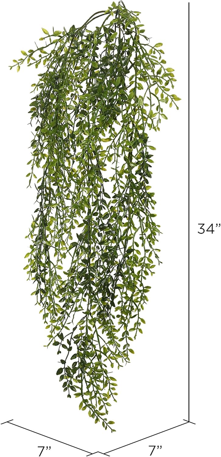 Vickerman 34 Inch Artificial Green Lemon Beauty Leaf Vine