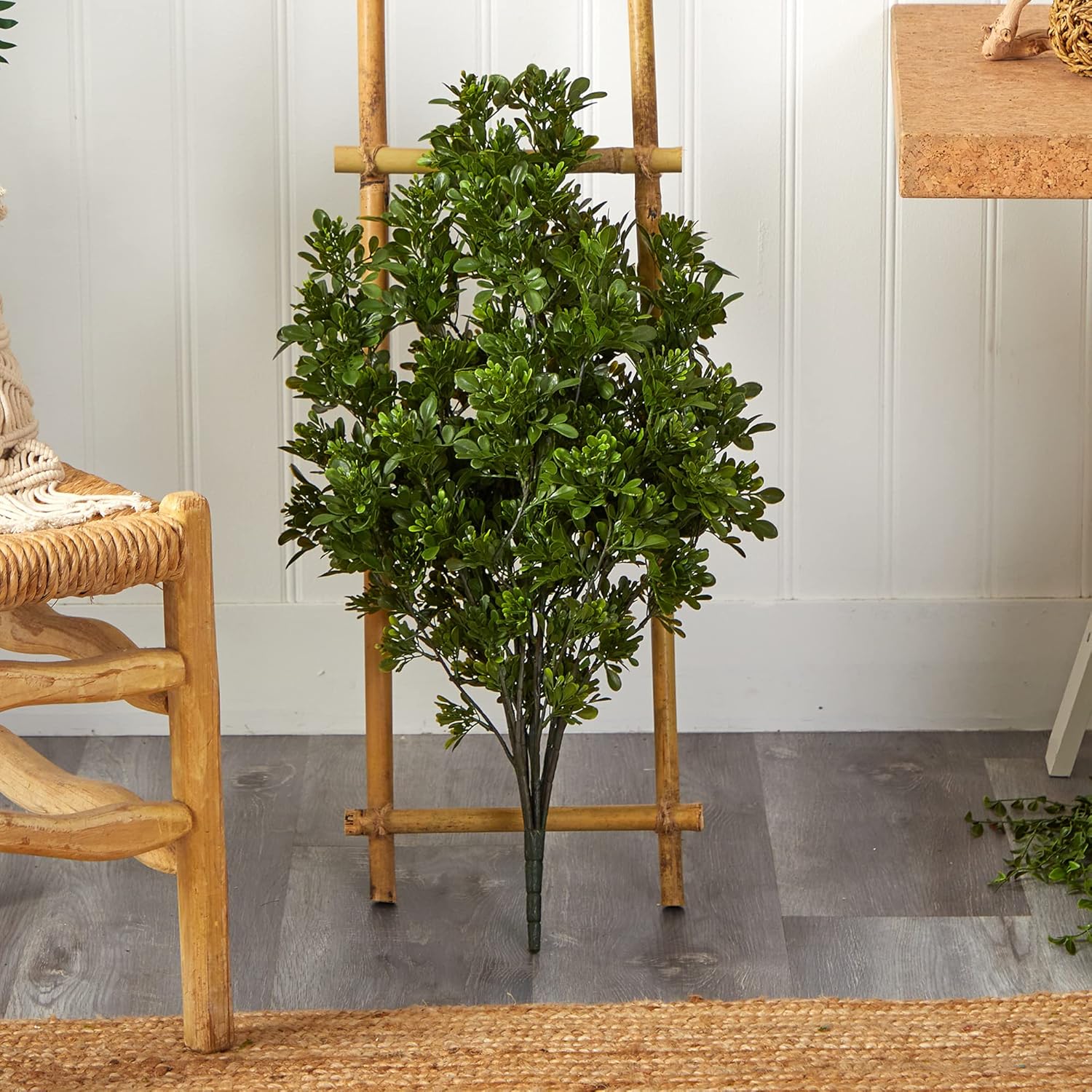 Nearly Natural 25ft Tea Leaf Artificial Plant