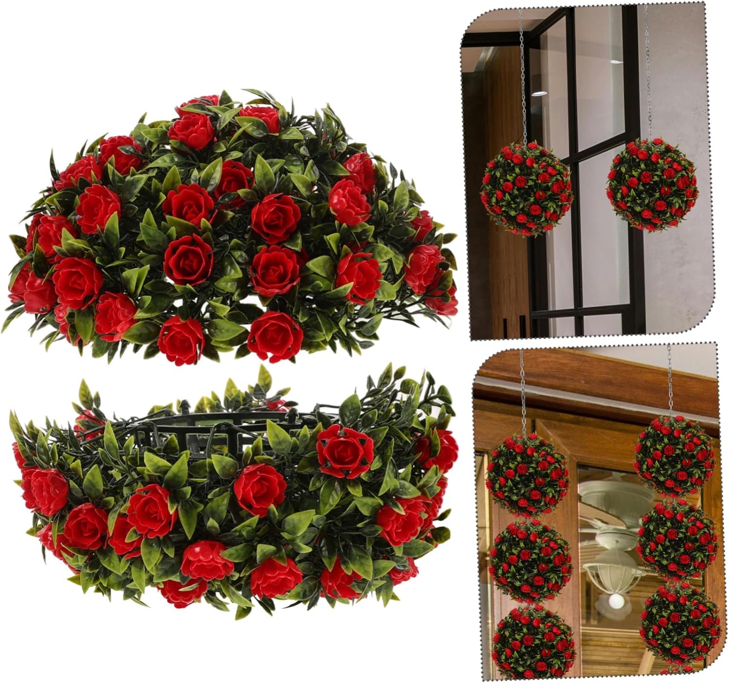 Sosoport Artificial Topiary Ball for Home Decor