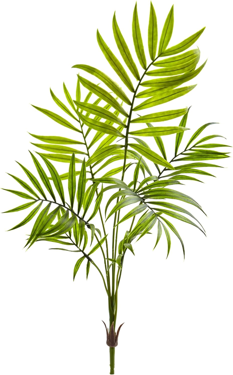 Nearly Natural Mini Areca Palm Artificial Bush Set of 6