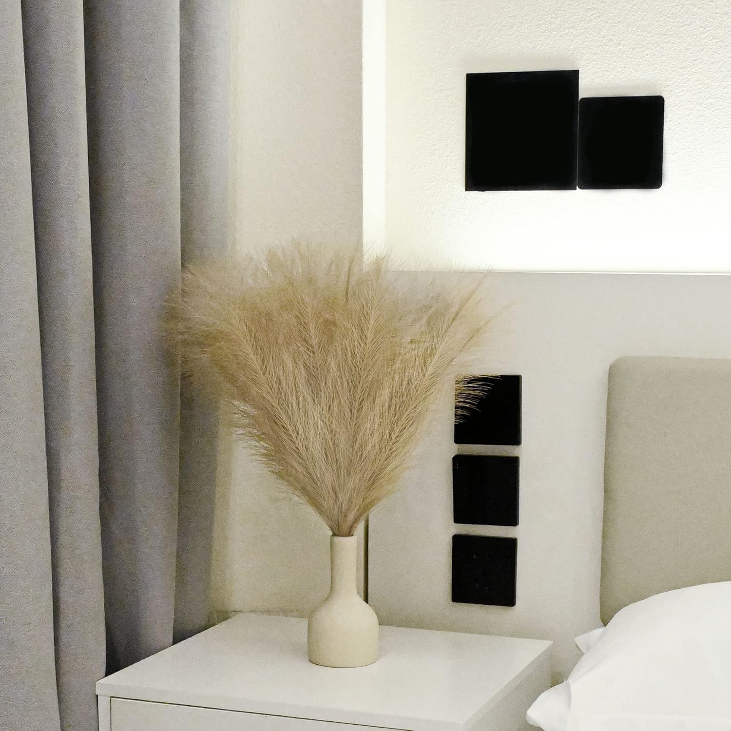 6 PCS Faux Pampas Grass for Boho Decor
