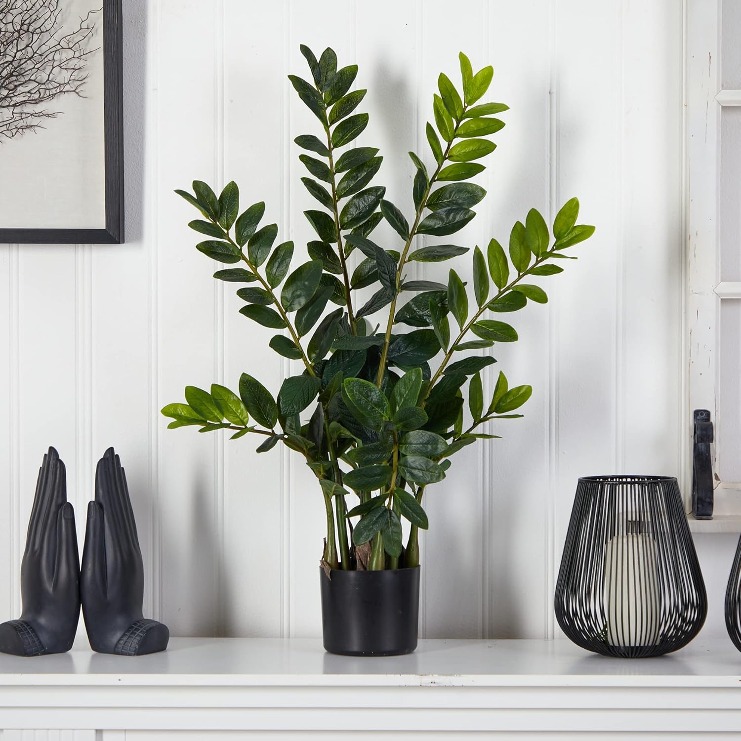Nearly Natural 3ft Zamioculcas Artificial Plant