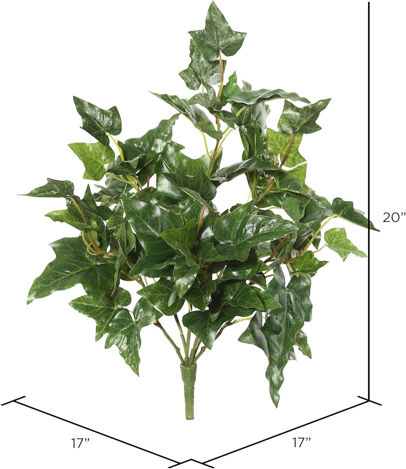 Vickerman English Ivy Bush Artificial Plant