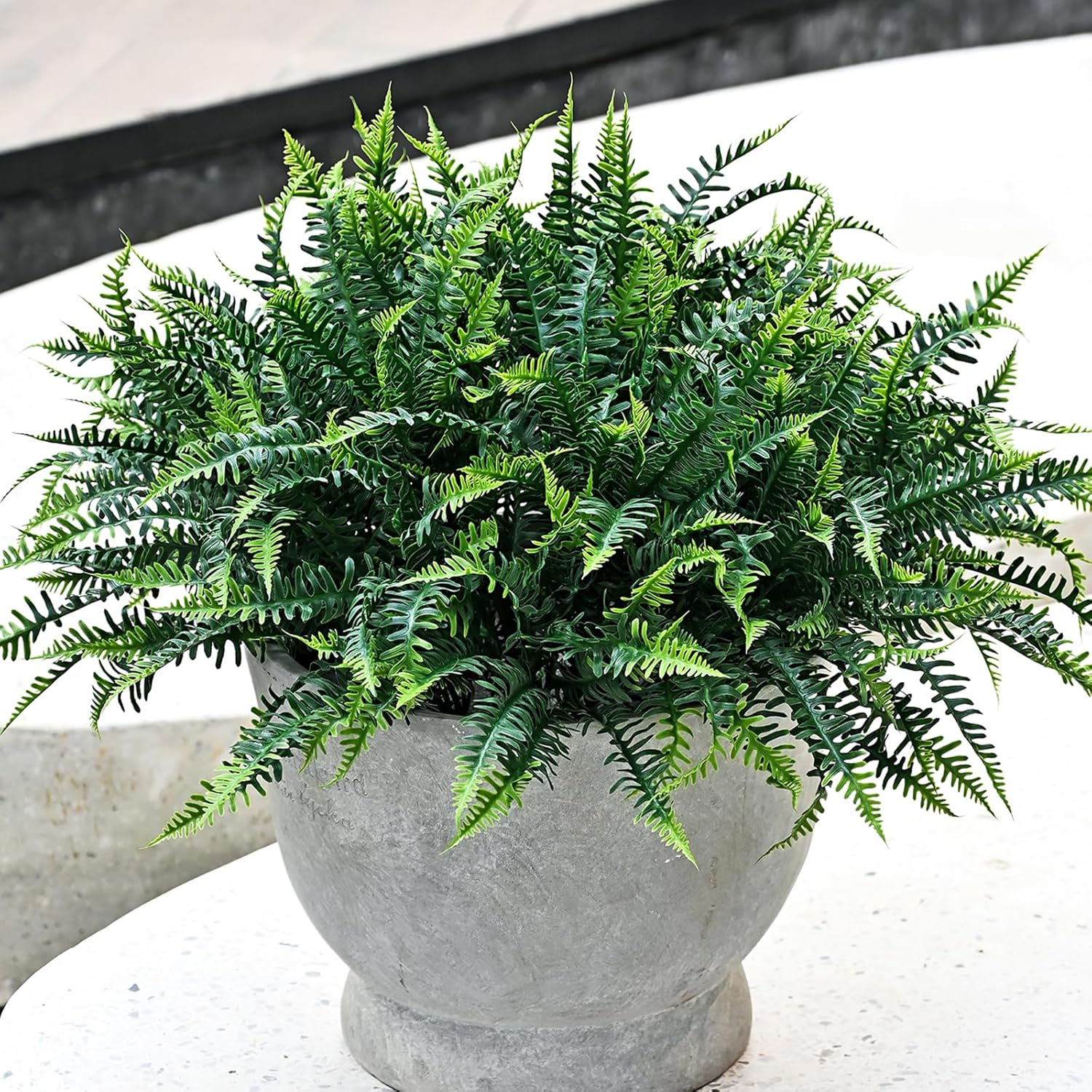 Alyptus UV Resistant Artificial Ferns 16 Bundles