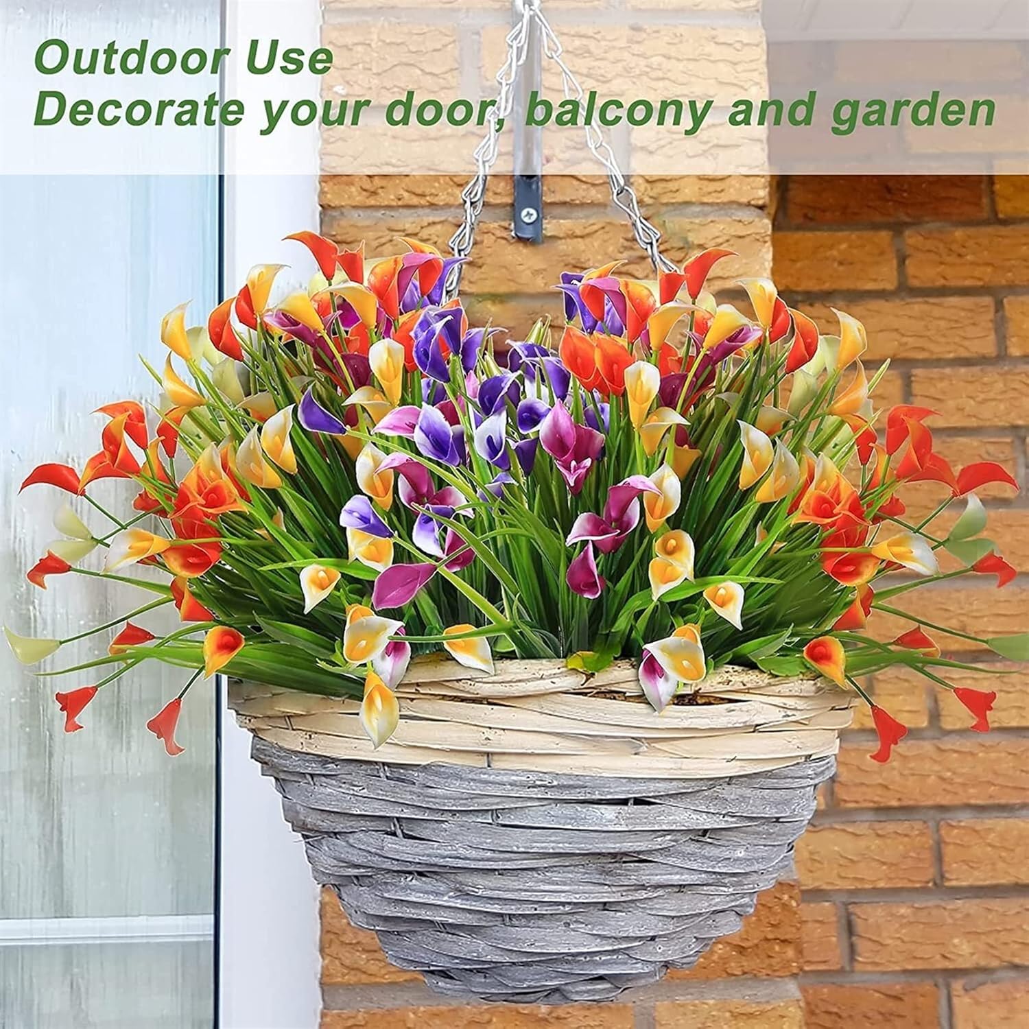 GaRcan Artificial Calla Lily Flowers for Home Garden Decoration