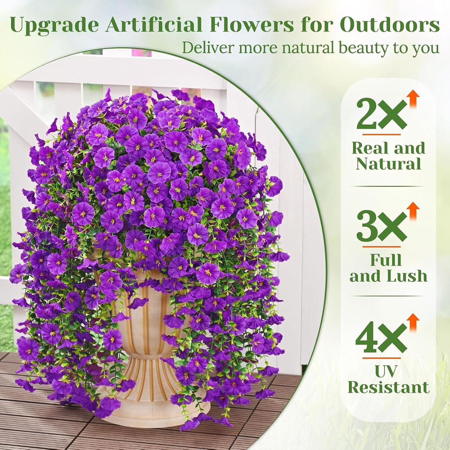 Endurance Artificial Flowers for Outdoor Use