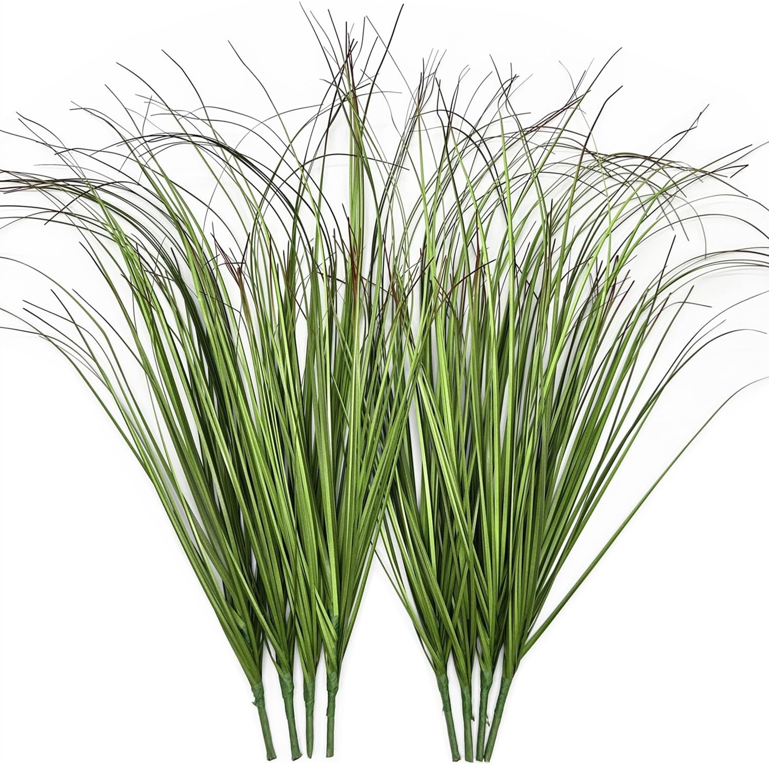 CATTREE Artificial Plants Fake Wheat Grass Tall Shrubs 8 Pcs Bundle