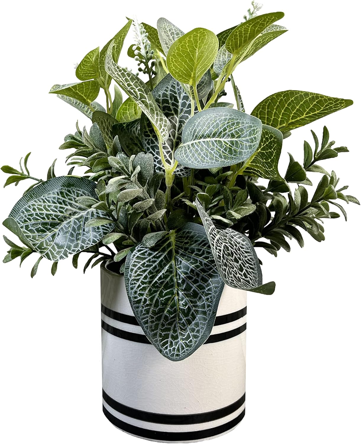 Admired By Nature 10 Inch Artificial Garden Foliage Potted Plant