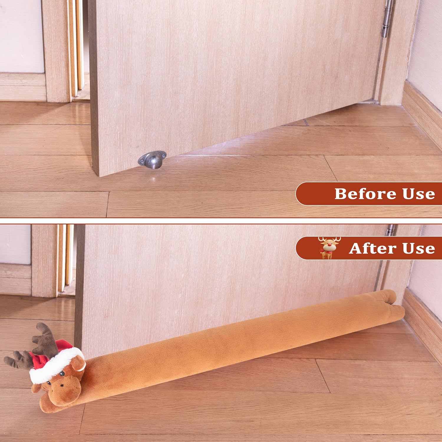 My OLi Reindeer Draft Stopper for Door and Window
