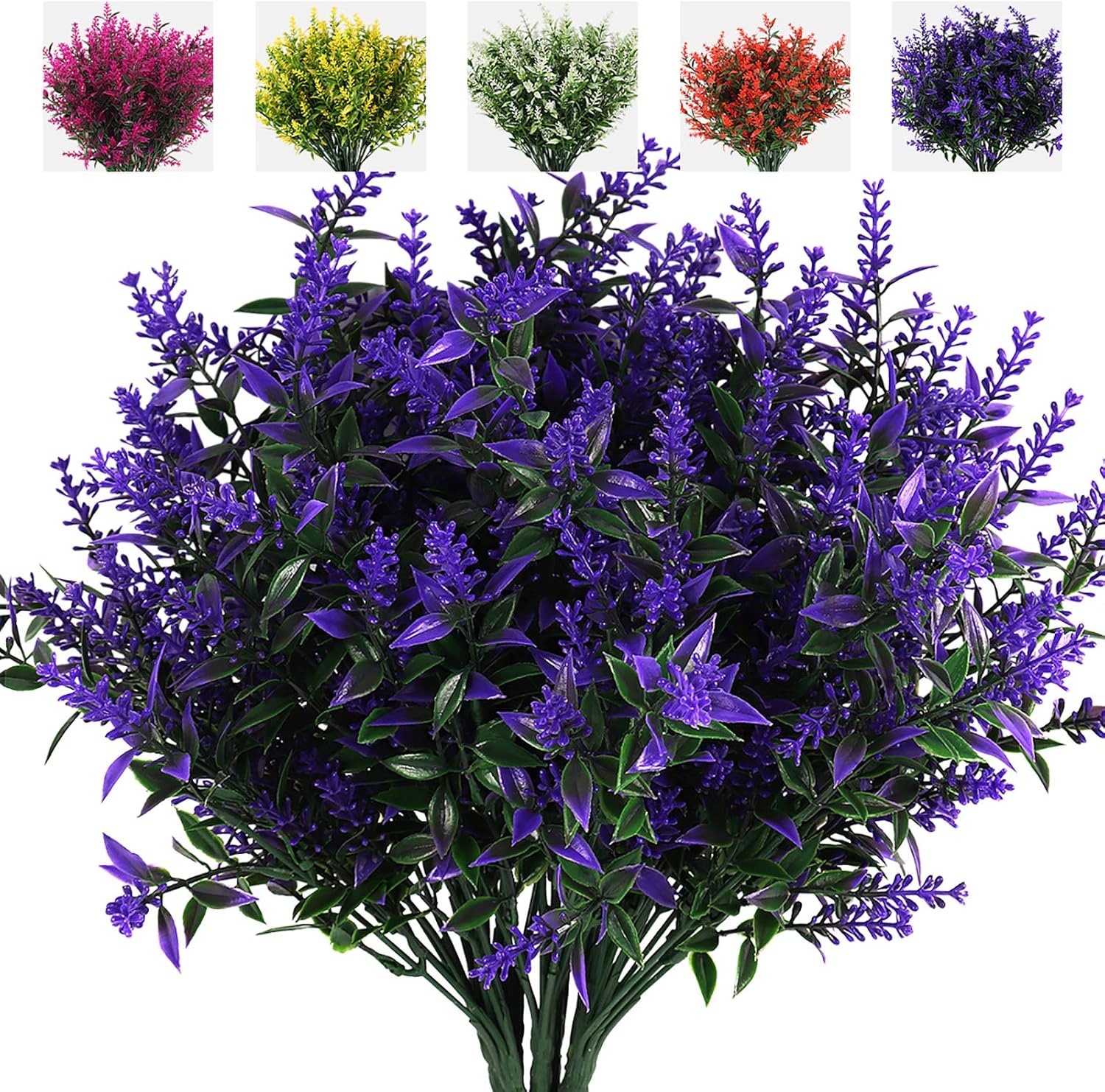 RECUTMS 8 Bundle Artificial Fall Flowers Garland