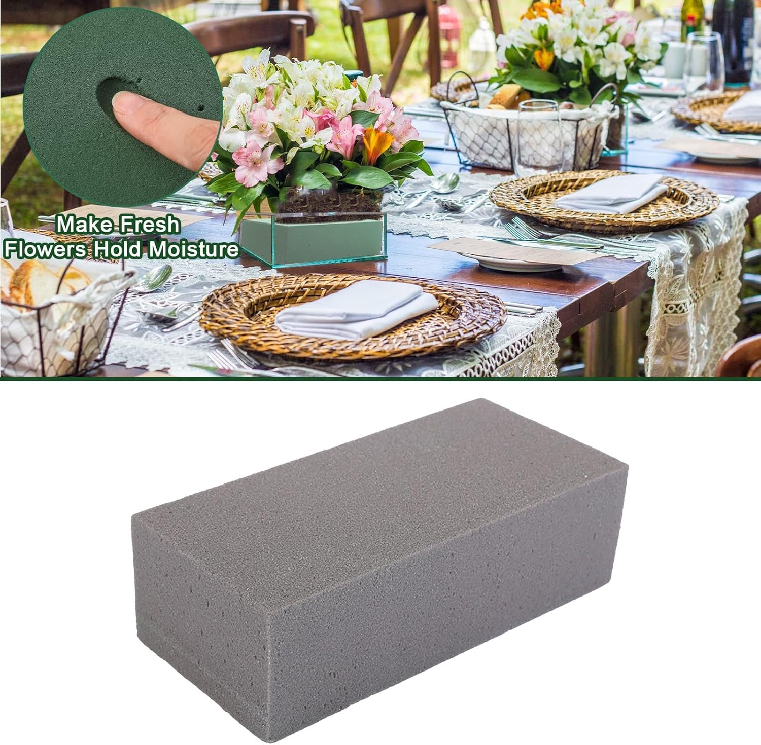 Lightweight Floral Foam for Fresh and Dried Flowers