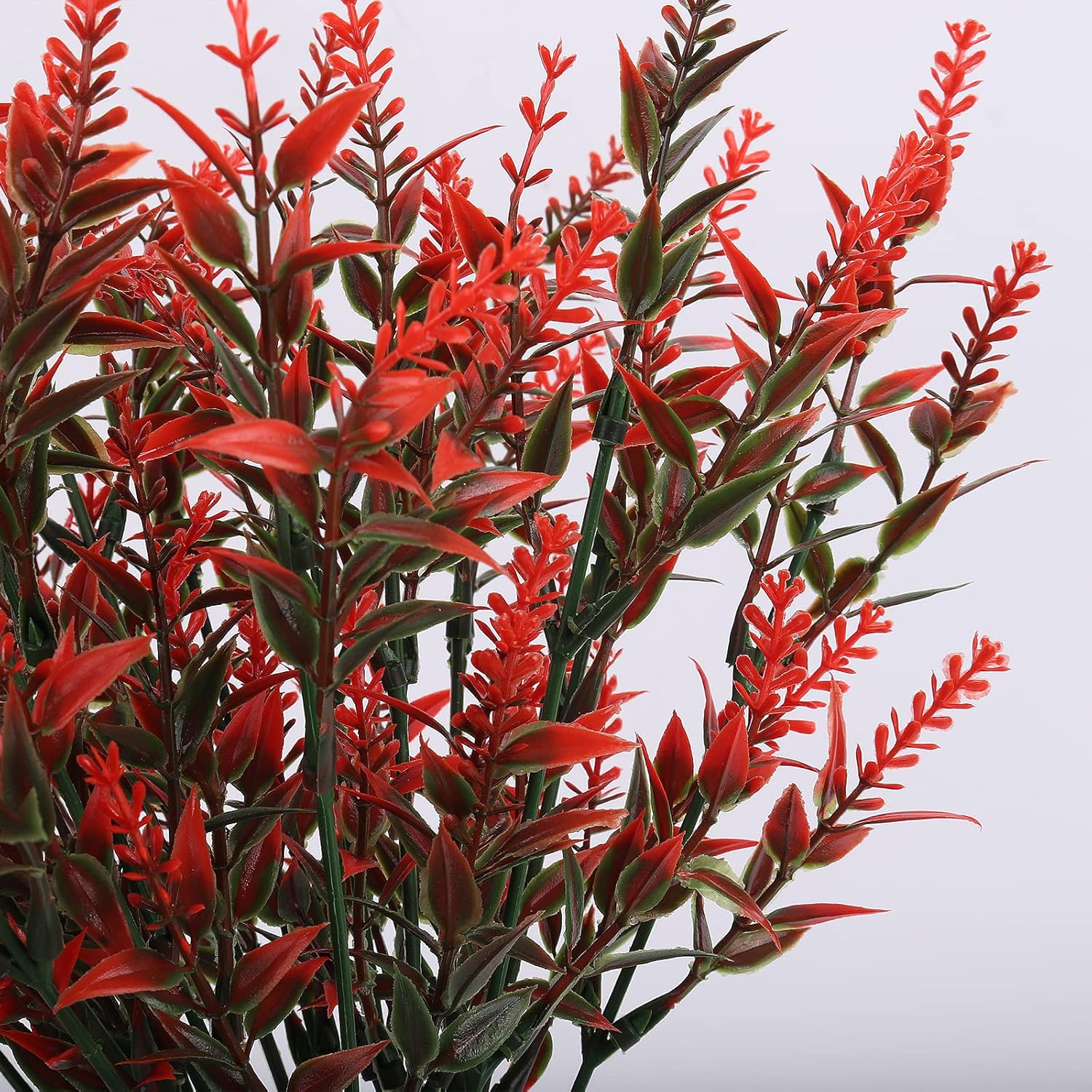 RECUTMS 20 Bundle Artificial Fall Flowers Orange