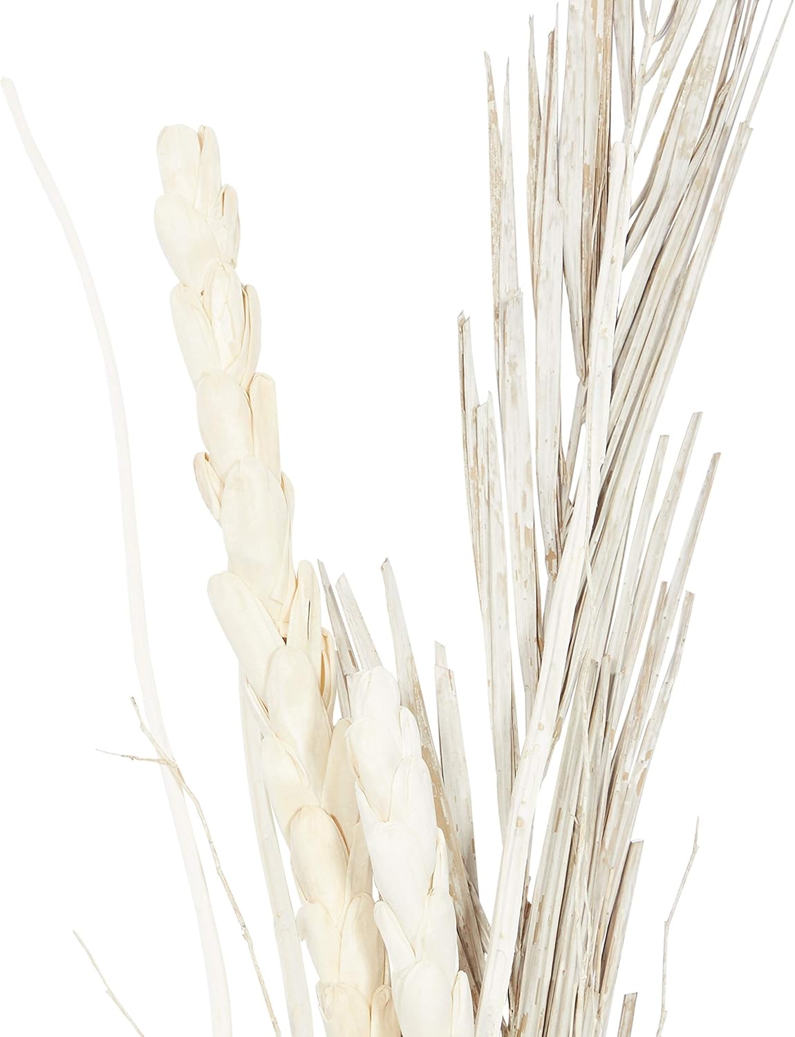 Deco 79 Dried Pigeon Pea Tall Sticks Natural Foliage Set of 2