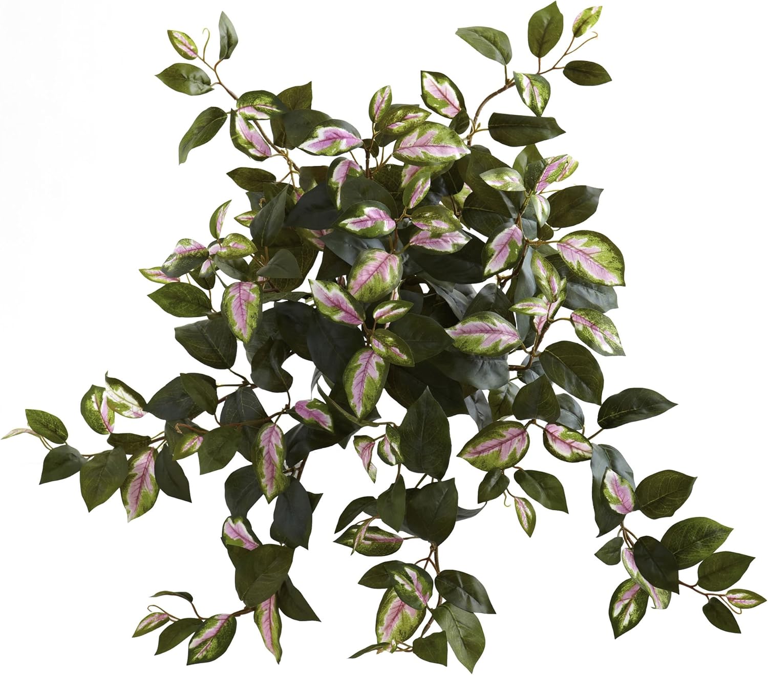 Nearly Natural 21in Hoya Hanging Bush Set of 4