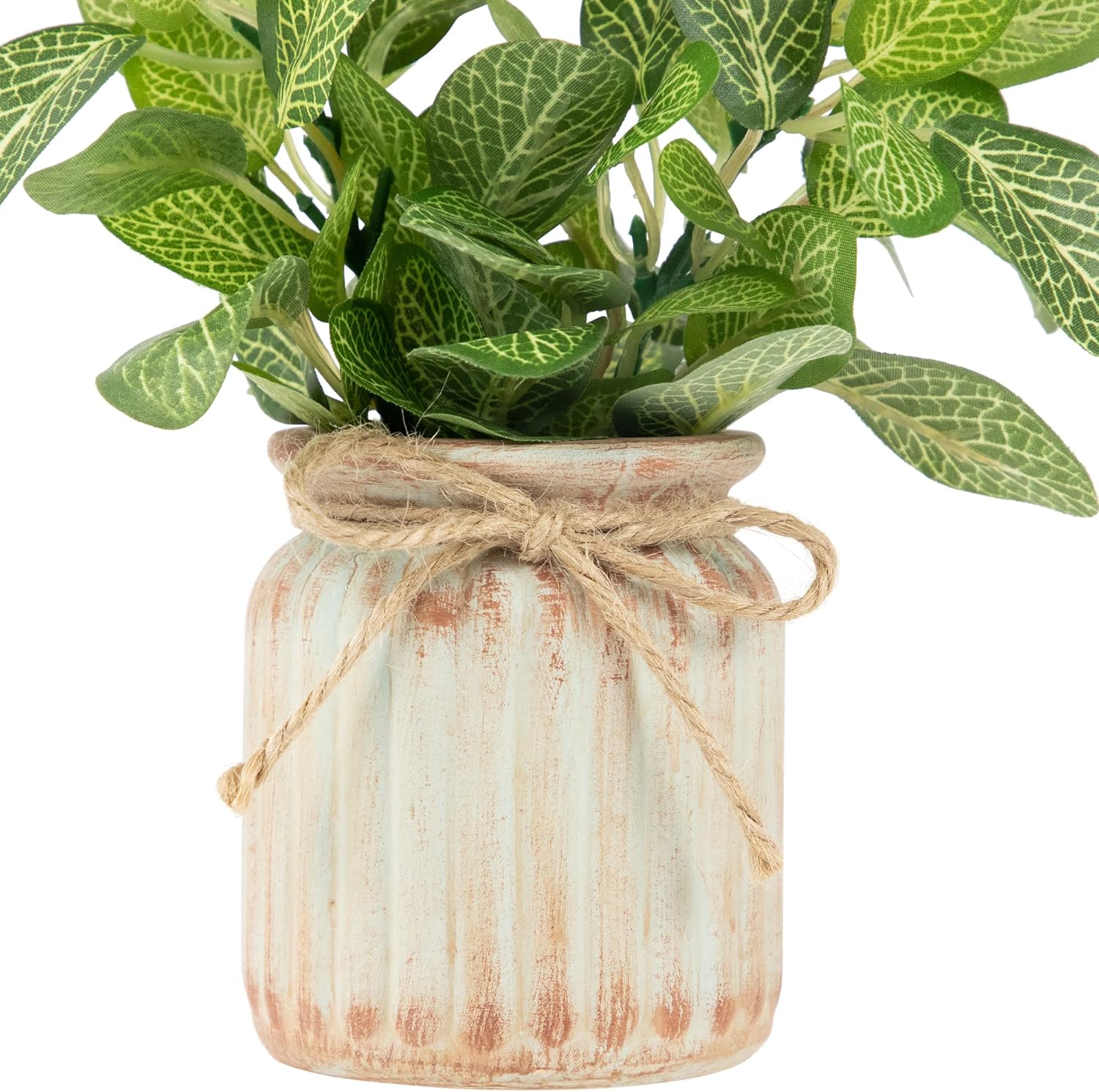 Northlight Artificial Spring Foliage in 8 Ceramic Pot