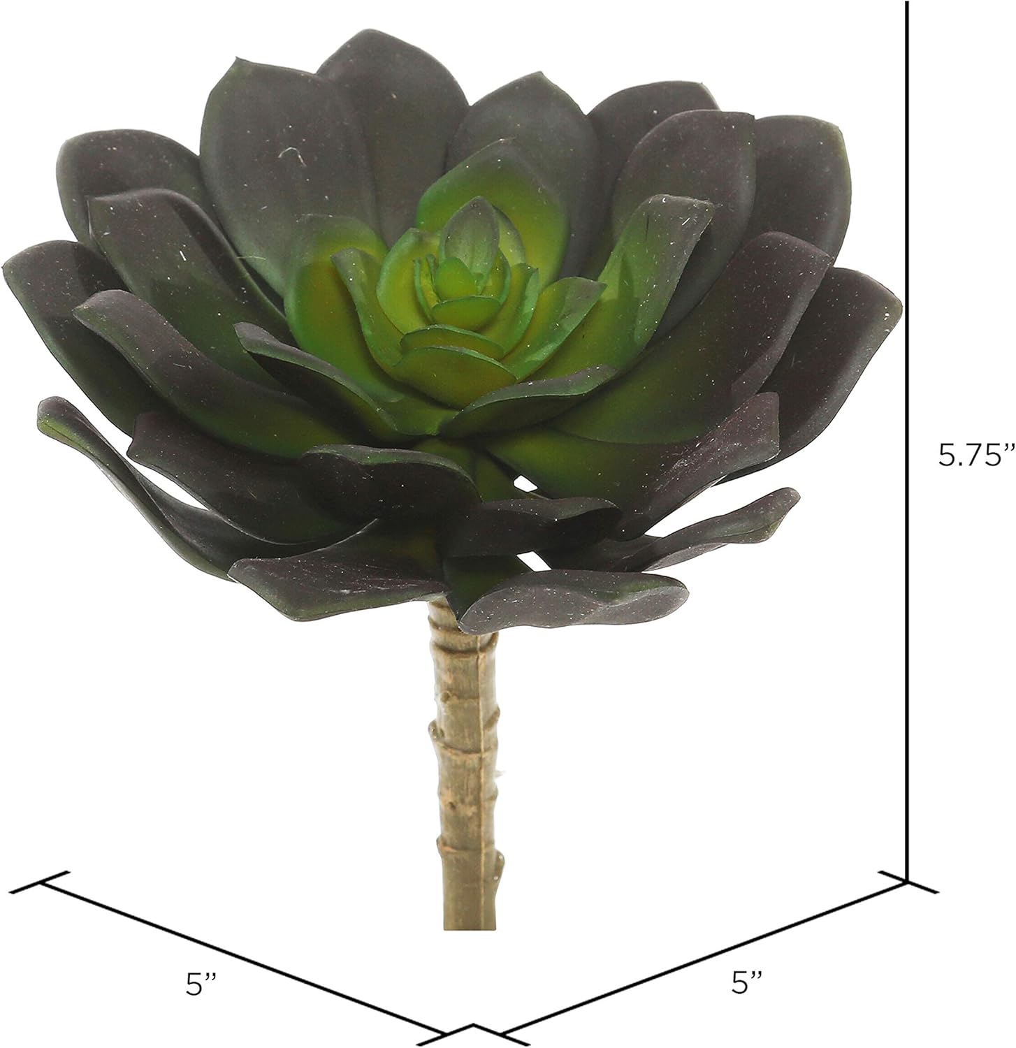 Vickerman Artificial Echeveria Succulent Picks Set of 3