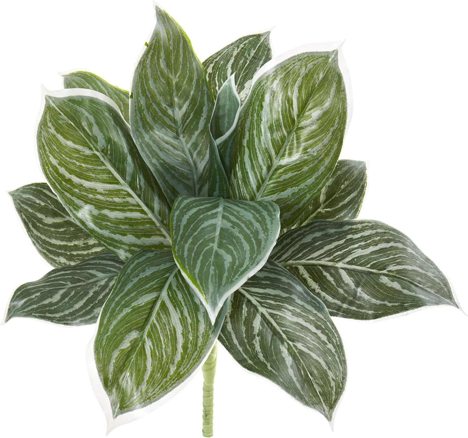 Nearly Natural 21in Silver Aglaonema Artificial Plant Set of 6